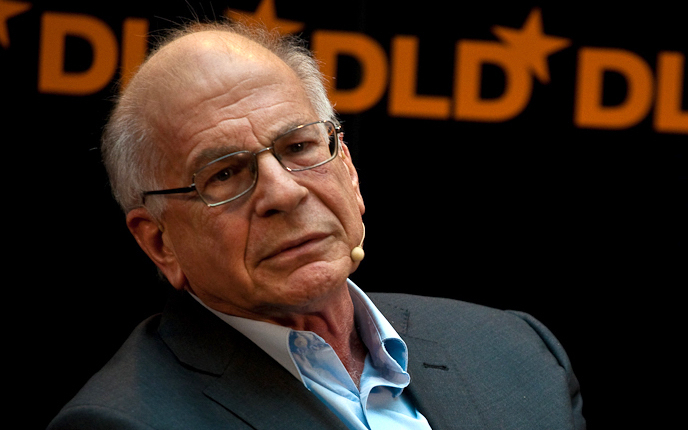 Daniel Kahneman, whose work with Amos Tversky on judgement under uncertainty underlies the piece's argument.
