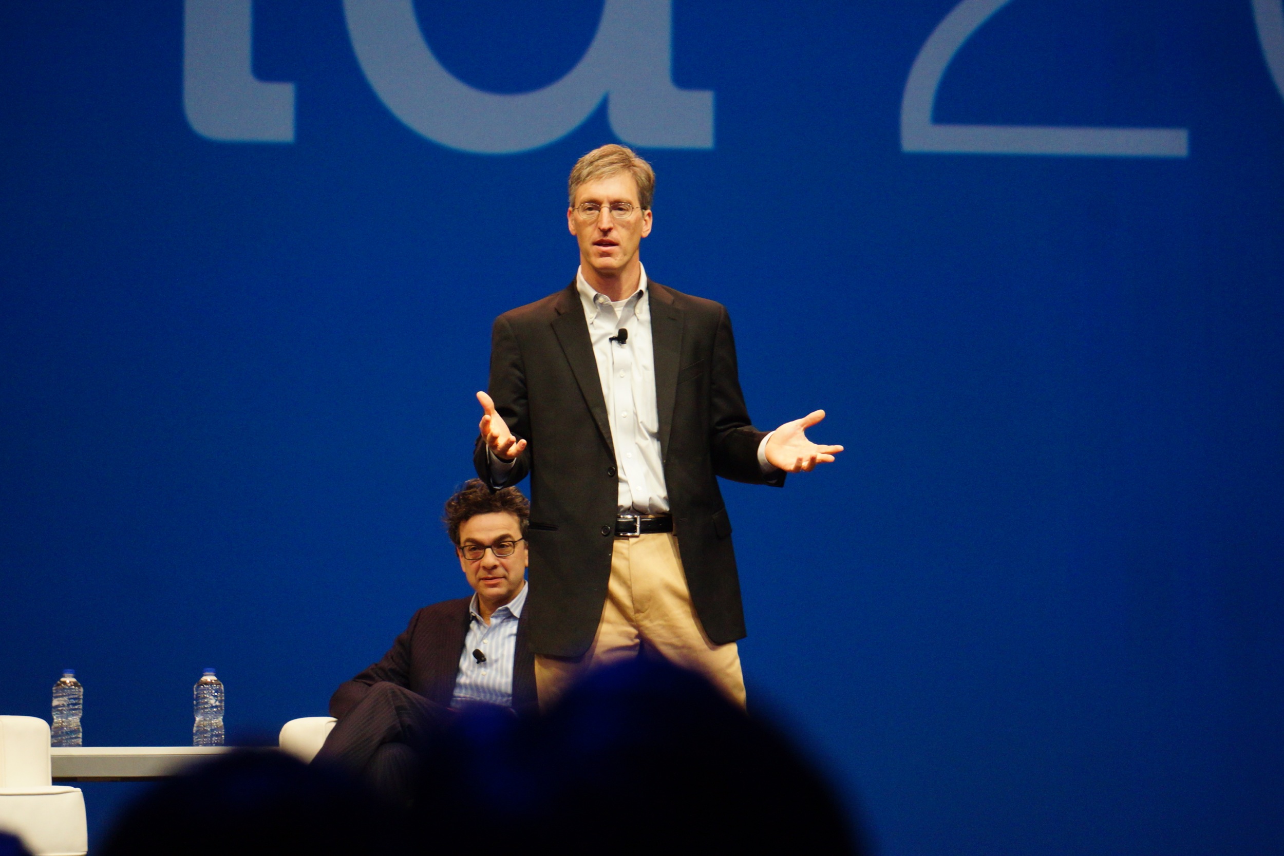 Steven Levitt presents Freakonomics in December 2012.